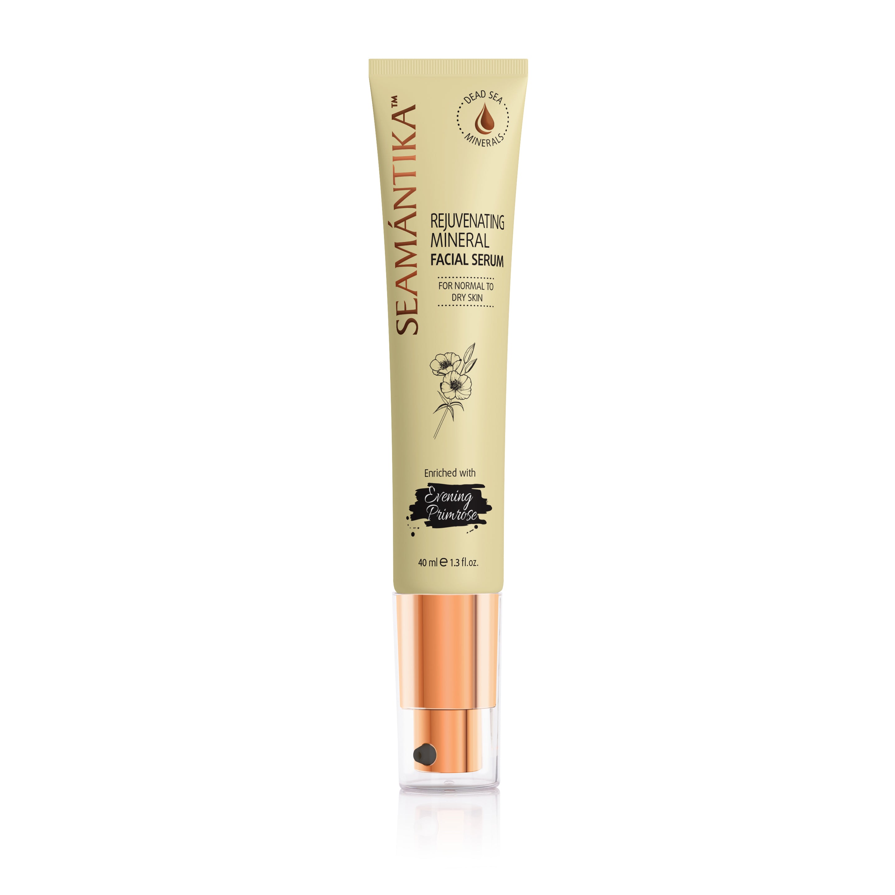 Sérum Minéral Facial Régénérant – Huile d’Onagre – Pour Peaux Normales à Sèches